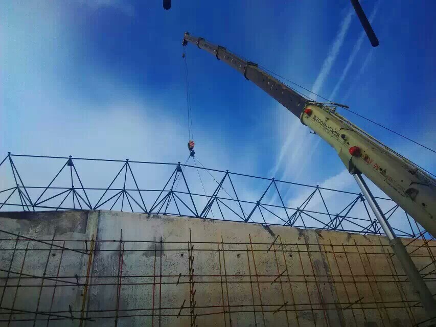 巩义食堂网架结构工程